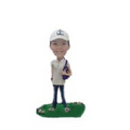 Custom Sportswoman with Baseball Cap Doll